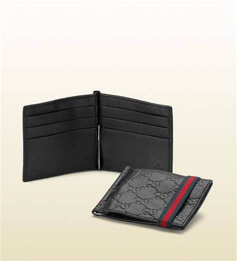 cheap gucci money clip|gucci money clip wallet men's.